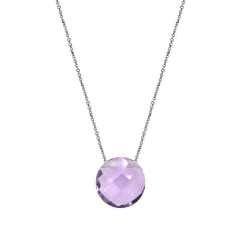 Amatista Colgante – Plata