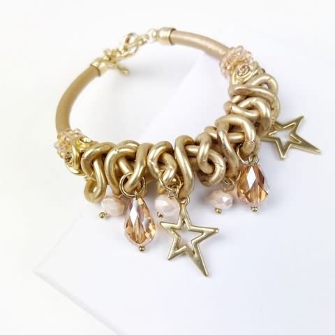 Pulsera Charms Estrellas