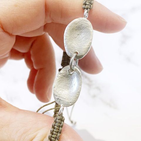 Pulsera macrame personalizada